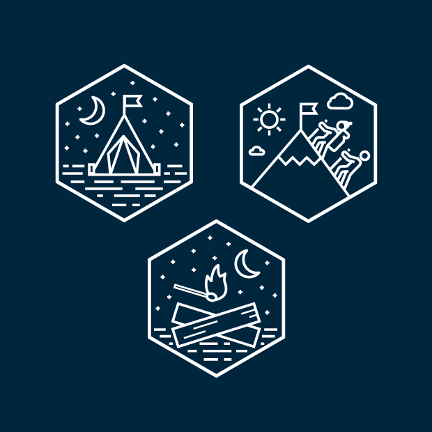 Field Guide icons.