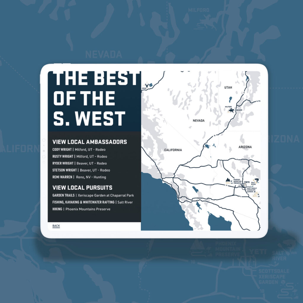 Southwest Community Guide map.