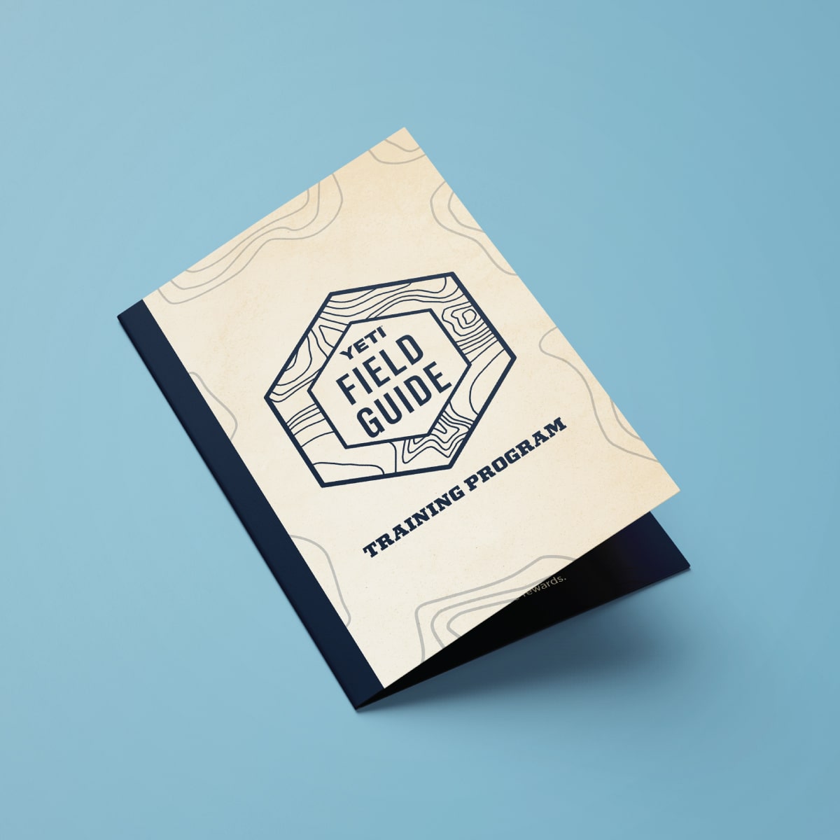 Field Guide cover design.