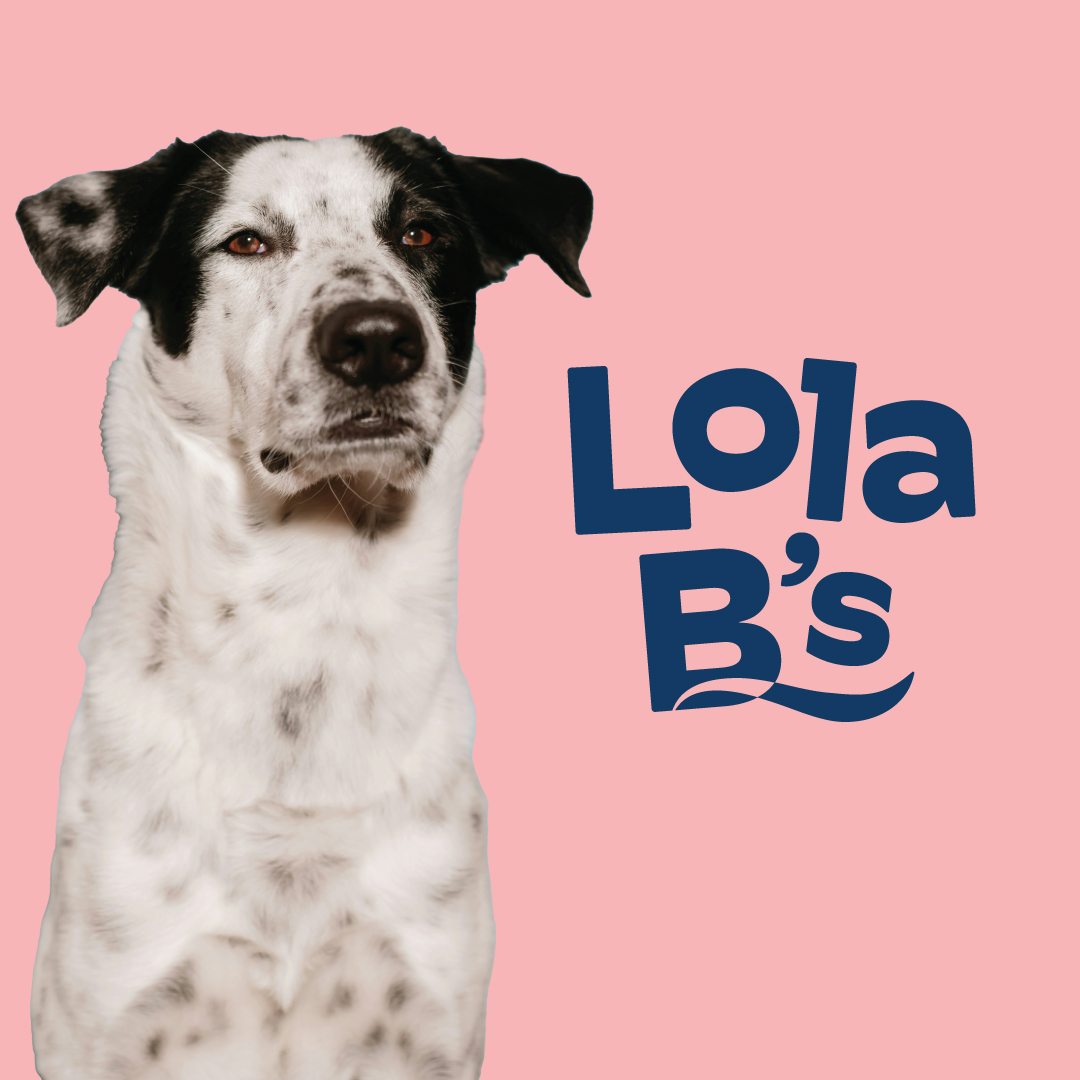 Lola B's stacked logo.